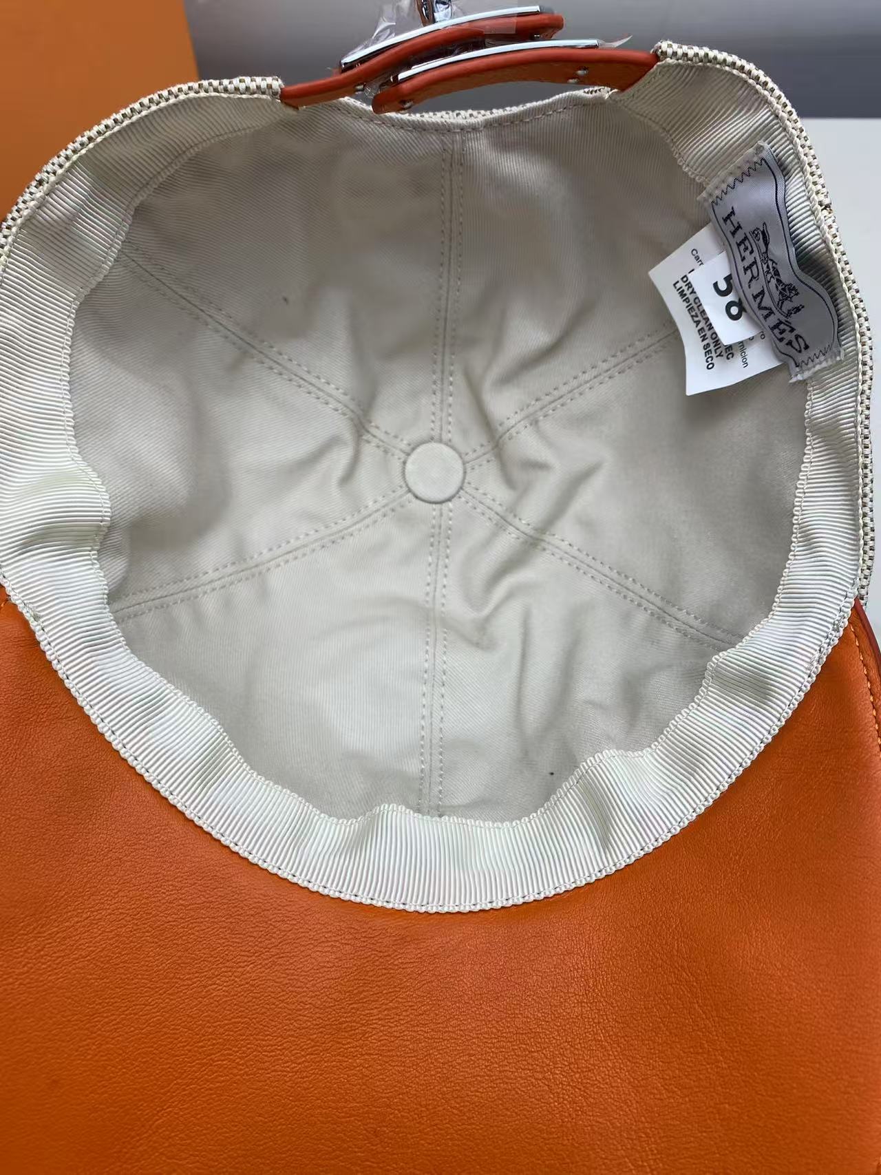 Casquette Hermès Orange