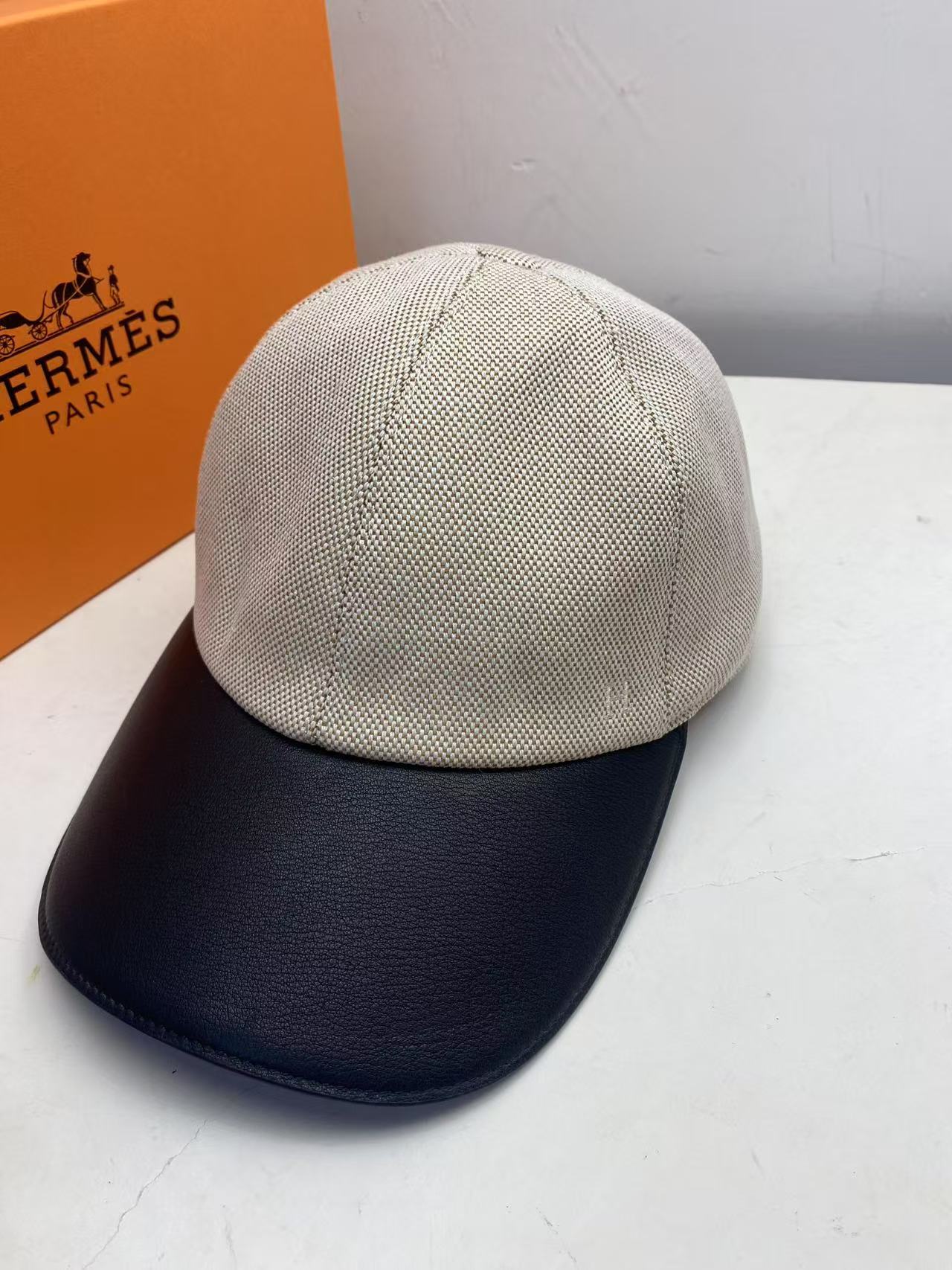 Casquette Hermès Noir