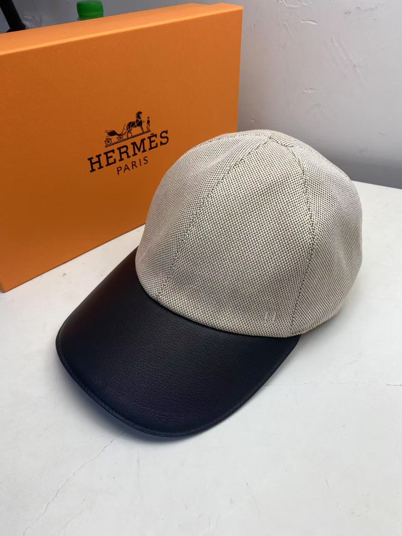 Casquette Hermès Noir