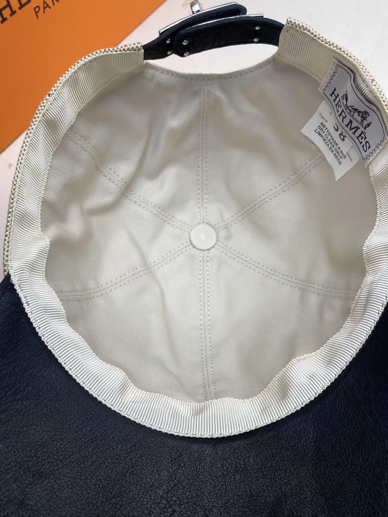 Casquette Hermès Noir