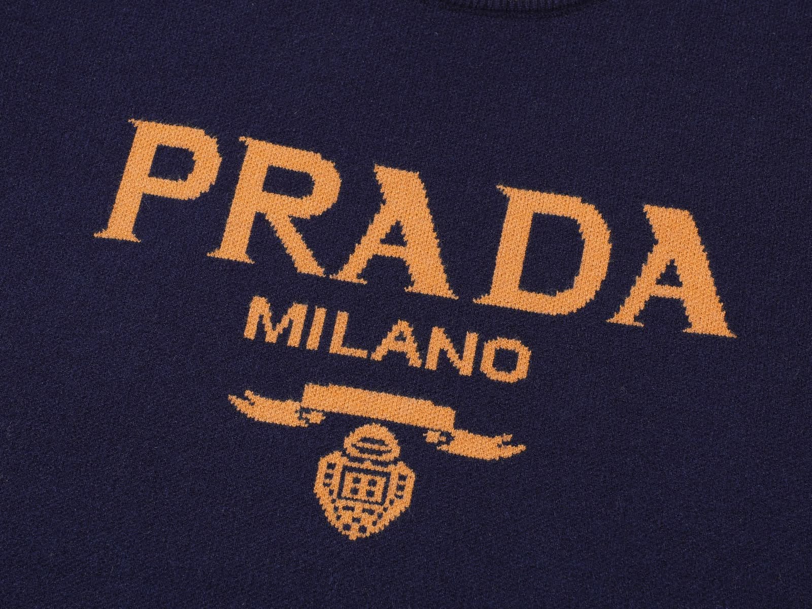 Pull Prada Bleu-Nuit