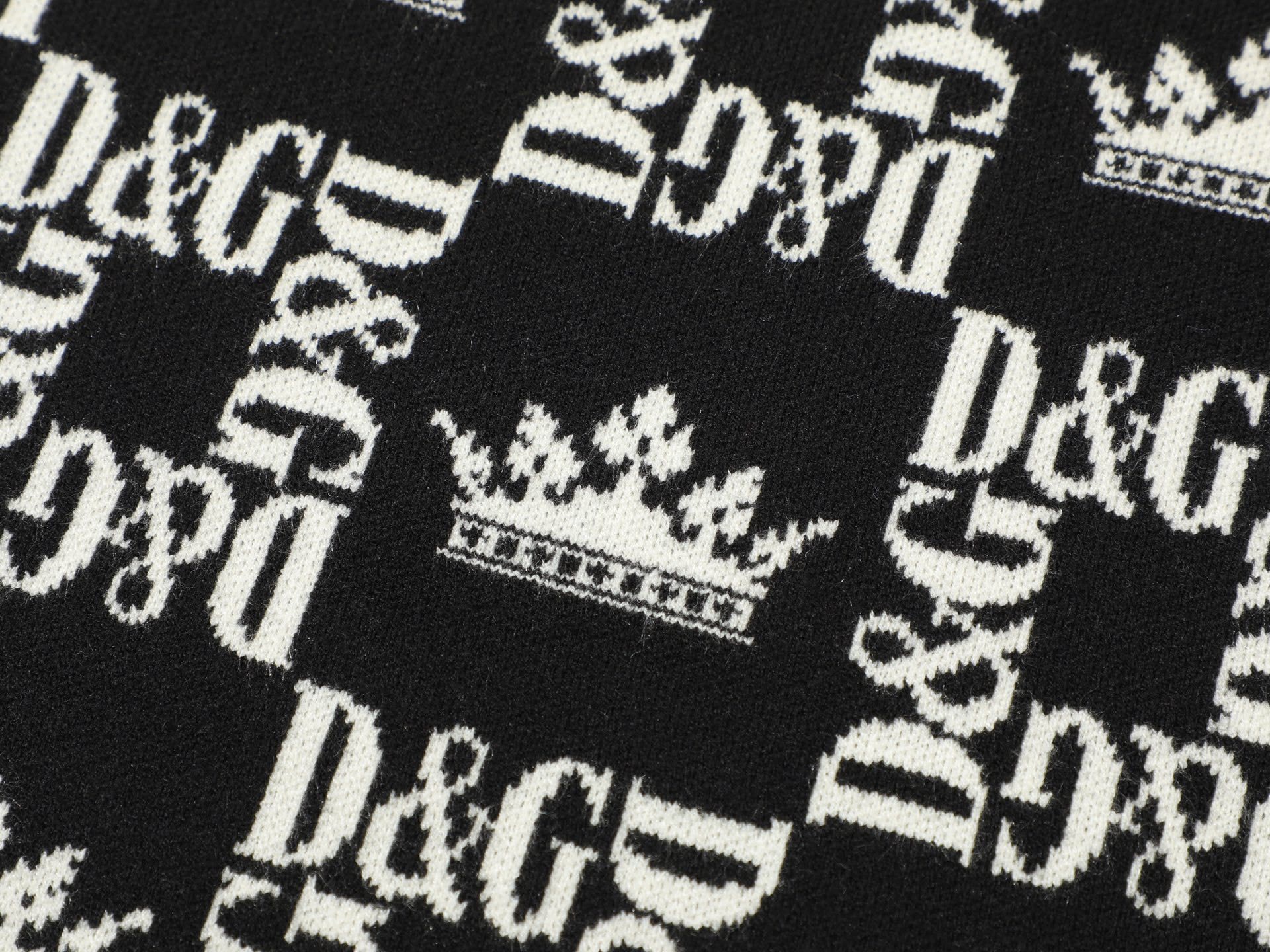 Pull D&G Noir et Blanc