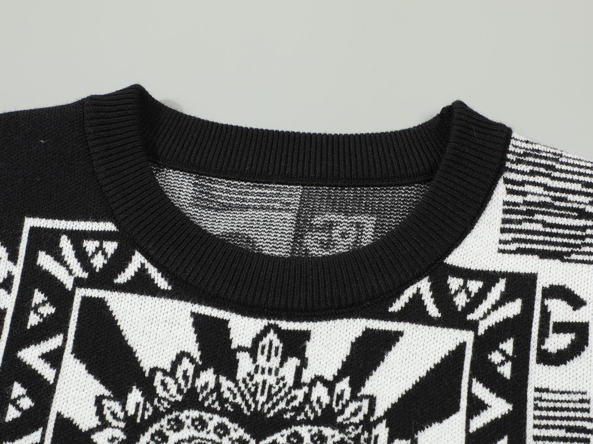 Pull D&G Blanc et Noir