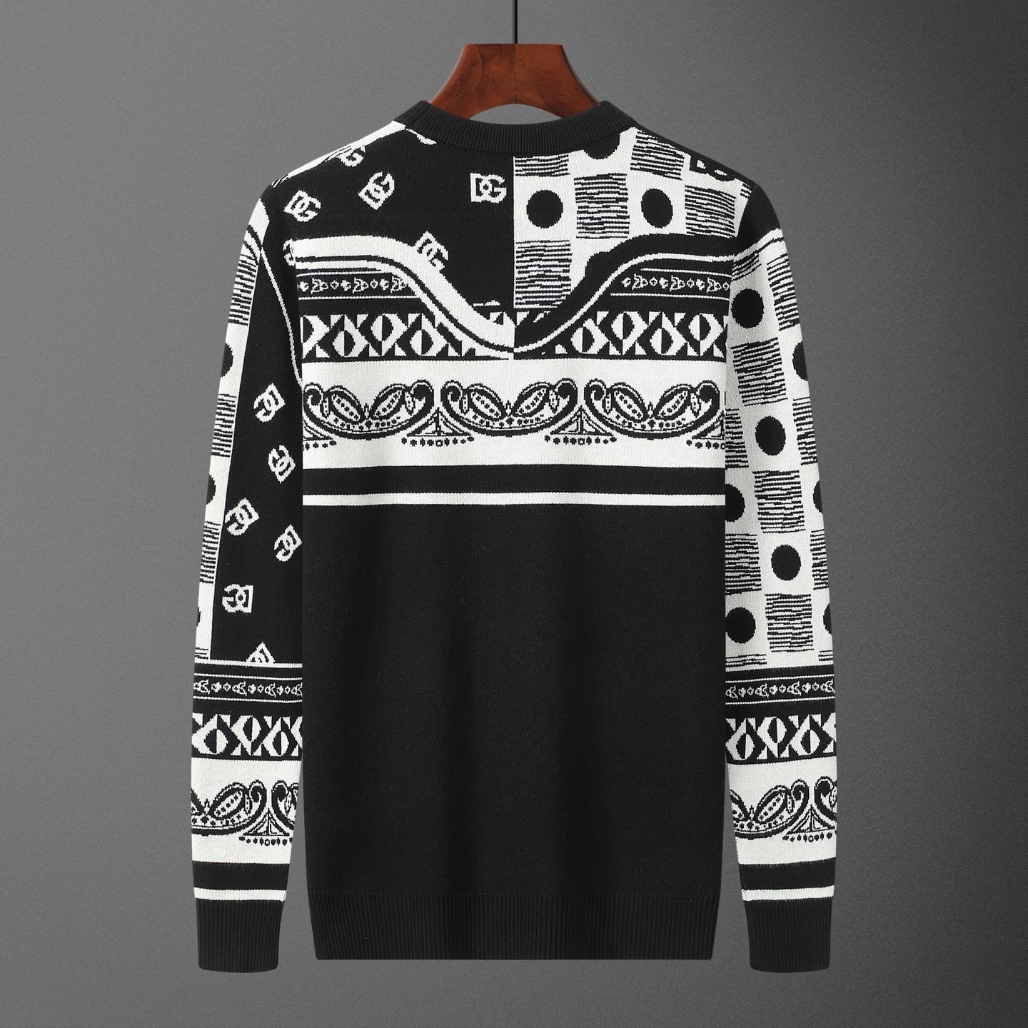 Pull D&G Blanc et Noir