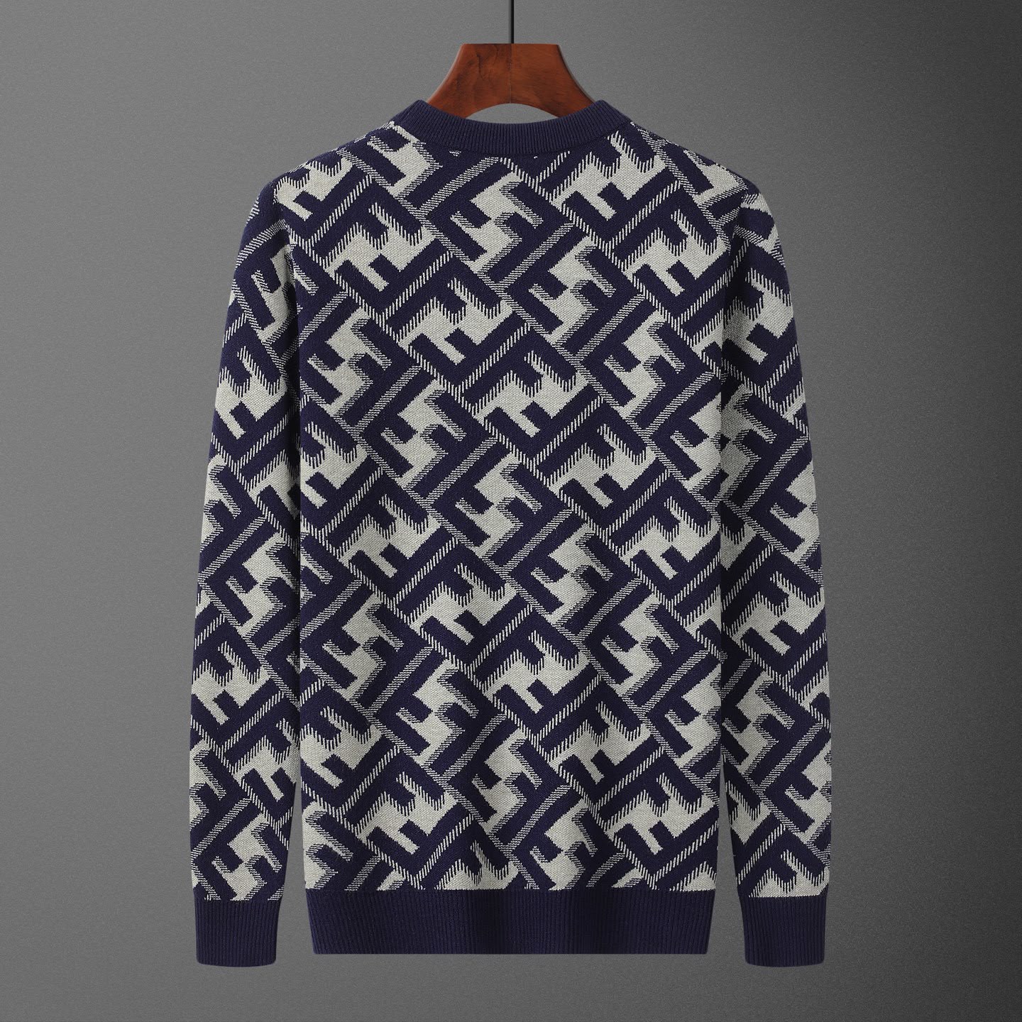 Pull Fendi Gris-Bleu