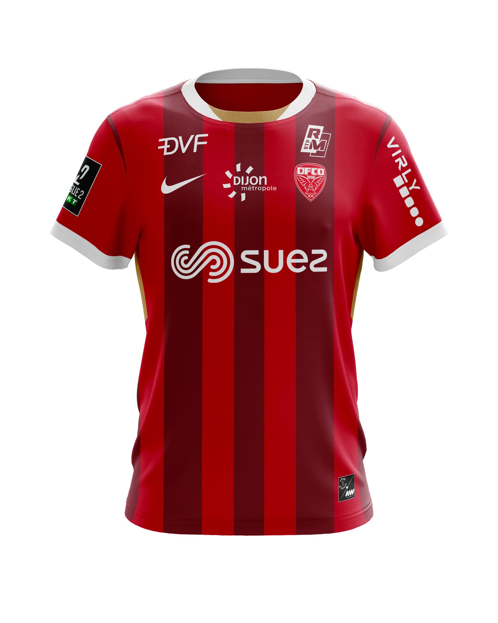 Maillot Dijon FCO 2026/2027 Domicile